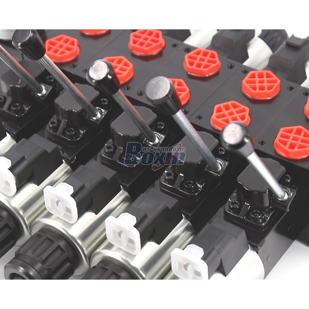 DCV56 Series 5 Spool Solenoid Controlled Sectional Valve detail image
